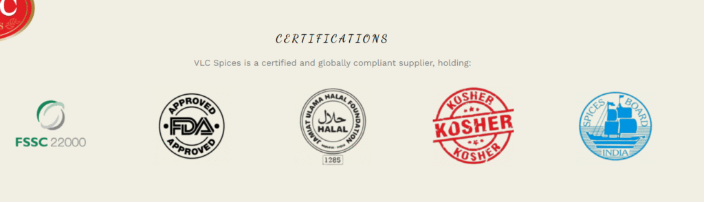 Certifications