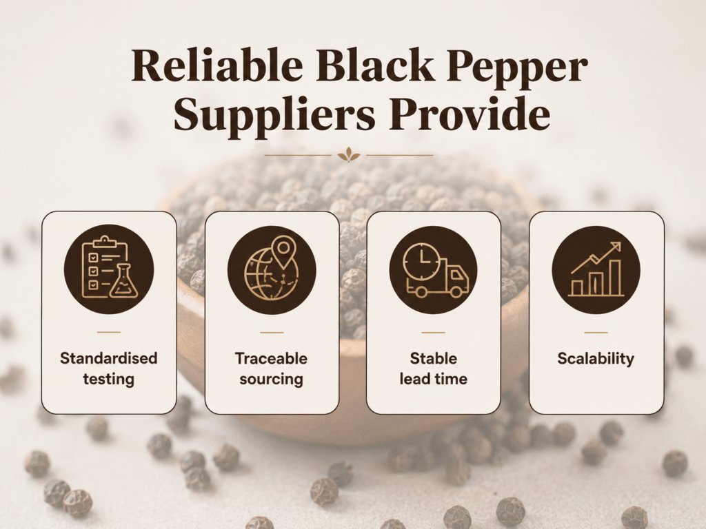 black pepper suppliers